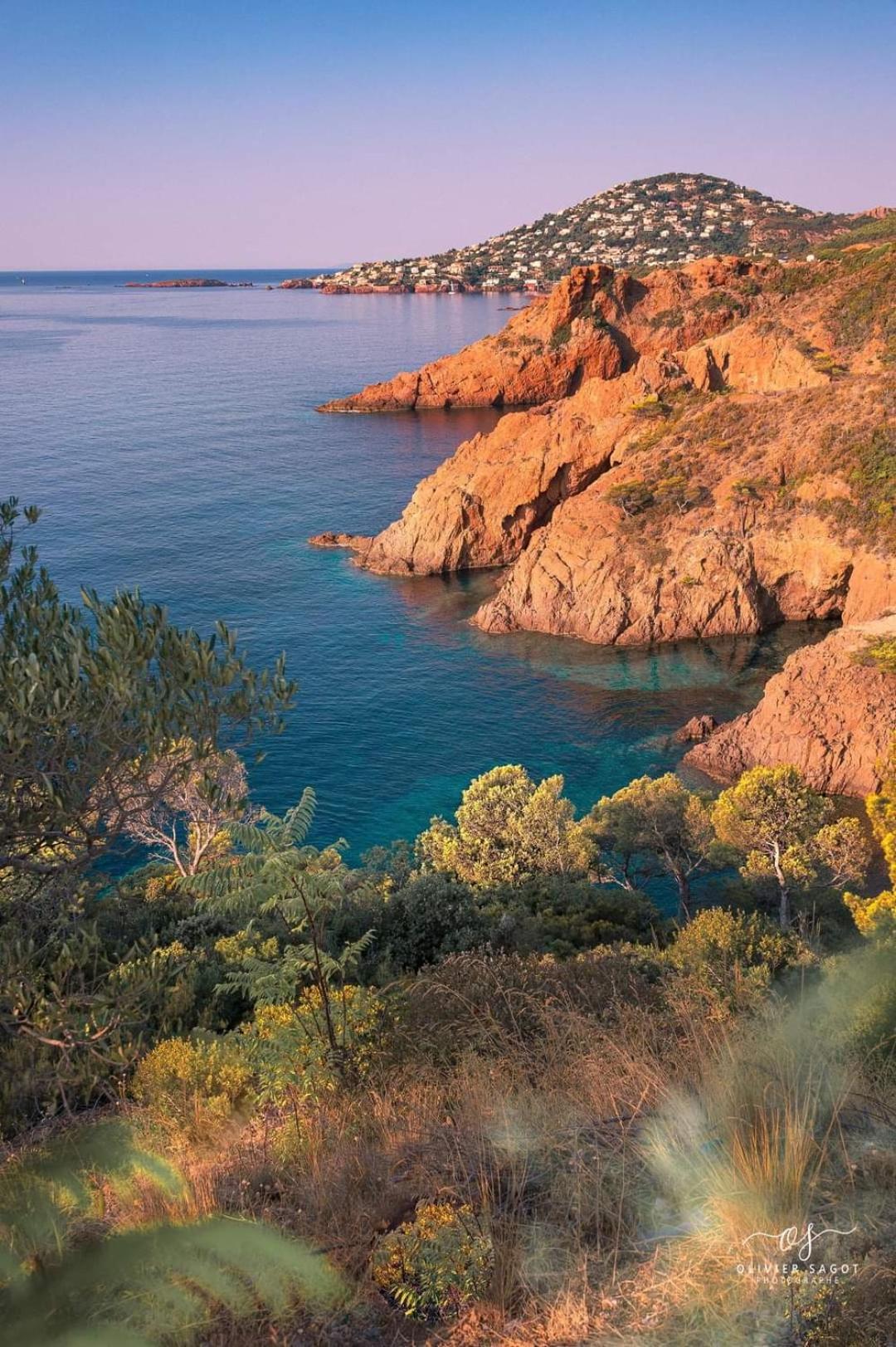 Petit Paradis Vue Mer- Plage Et Calanques A 3 Mn Сен-Рафаэль Экстерьер фото