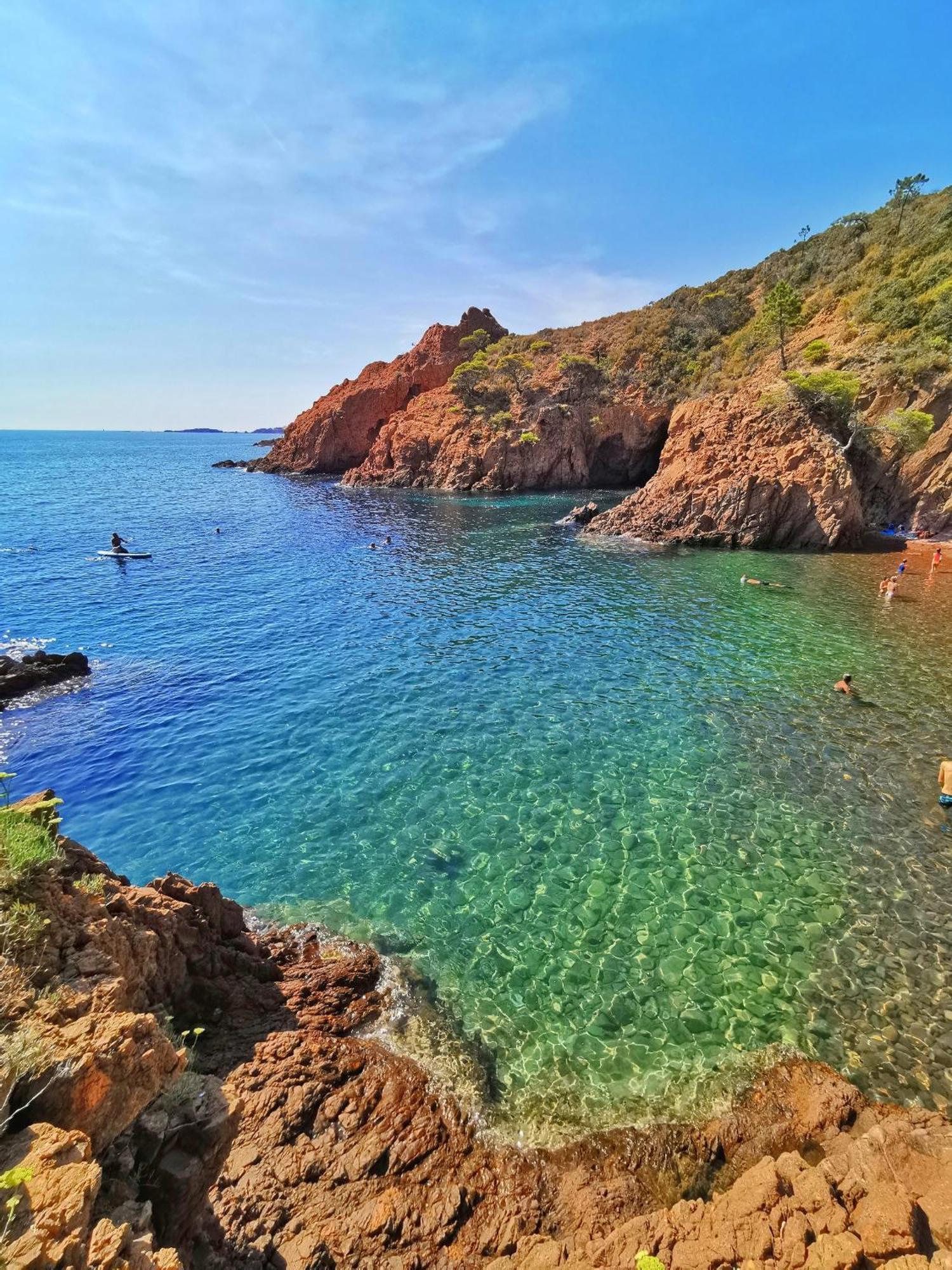 Petit Paradis Vue Mer- Plage Et Calanques A 3 Mn Сен-Рафаэль Экстерьер фото